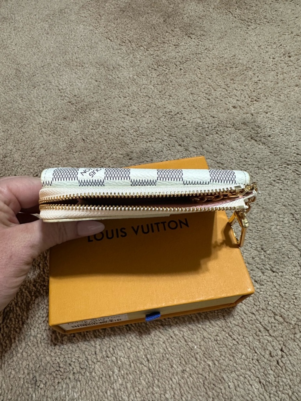 Fashion checkered wallet - Picture 3 of 3